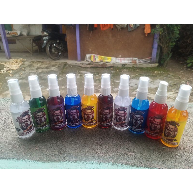 Pomade Cair 100ml Black Crow Hair Liquid // Pomade Spray // pomade klimis