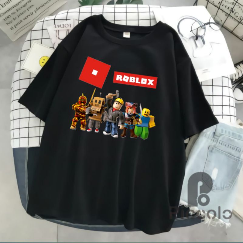 baju kaos anak roblox yutube bahan premium