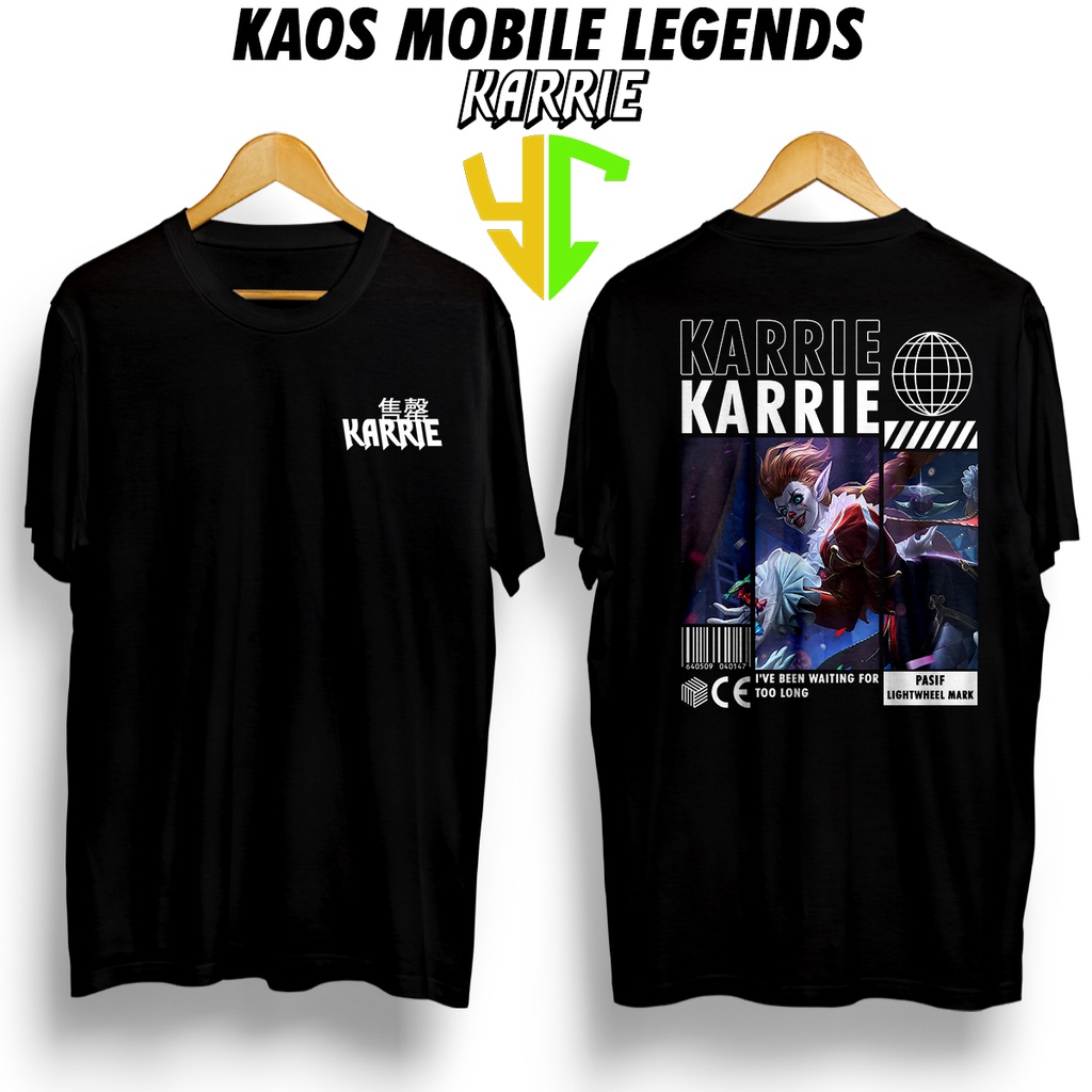 YC Kaos StreetWear Hero ML (KARRIE SPECIAL) Bisa Request Hero, Kaos Pendek Pria Kaos Premium Kaso St