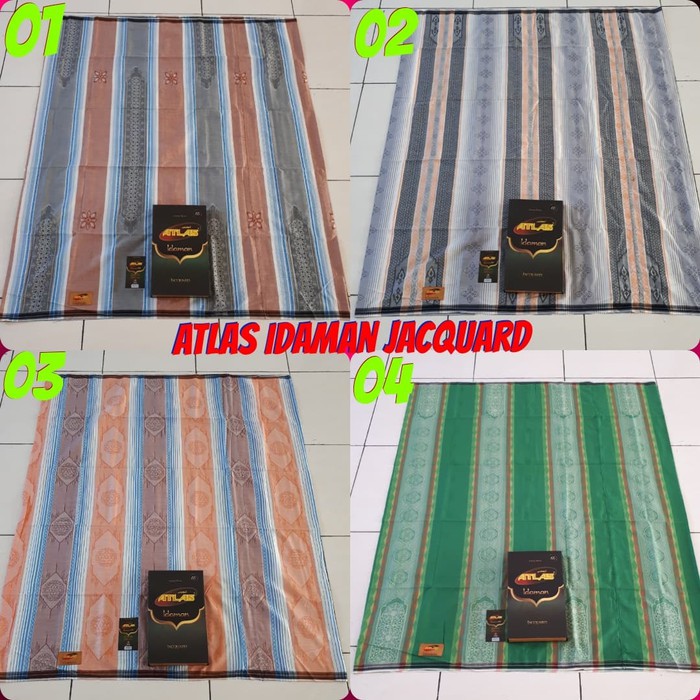 SARUNG ATLAS IDAMAN JAQUARD
