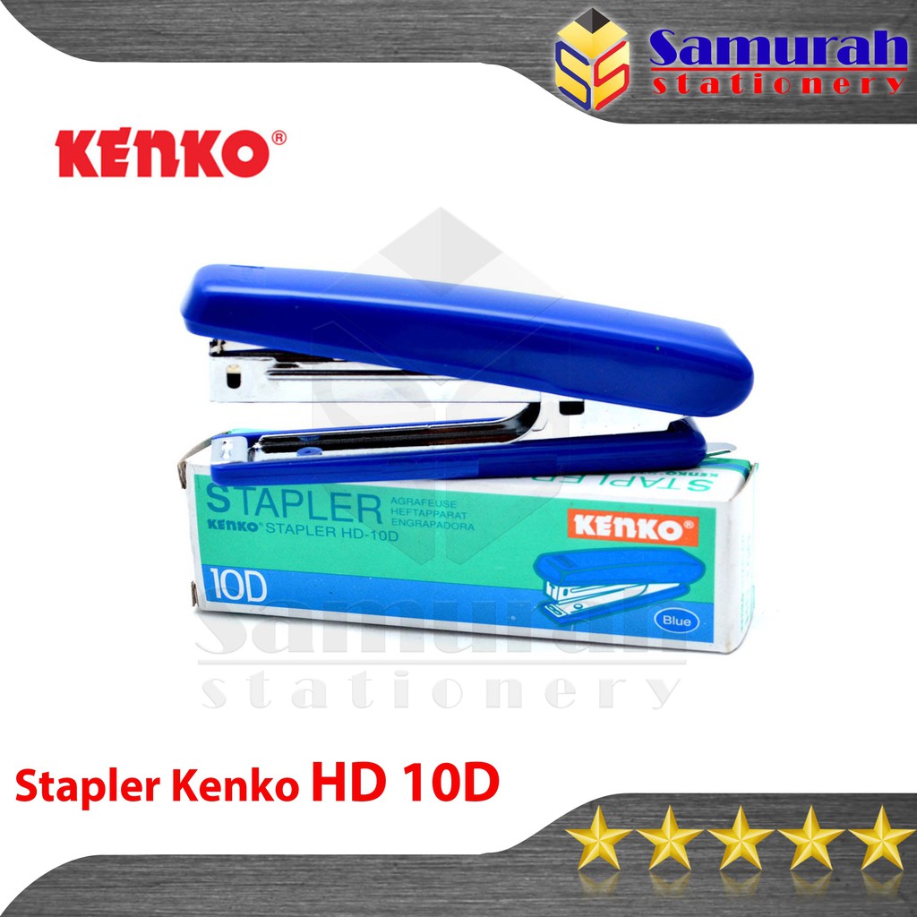 

Stapler Kenko HD 10D / Mesin Staples Tangan HD10D Kecil / Alat Strapler Hecter Stepler Kertas HD-10D