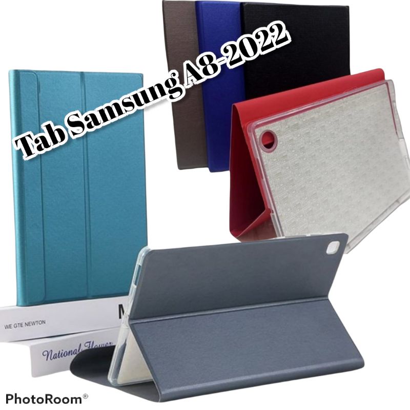 (MD)Tab Case Book Caver Tab samsung  A8-2022/Tab caver samsung A8 10.5"/2022/X205/P205 Terbaru