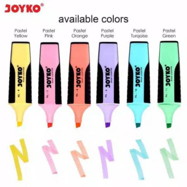 

Highlighter Joyko Warna Pastel Murah