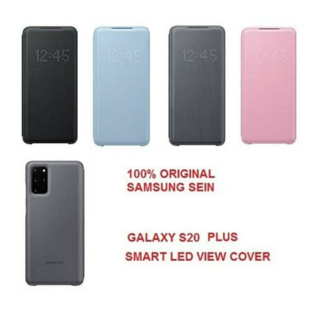 Smart Led View Samsung S20+ Plus Original