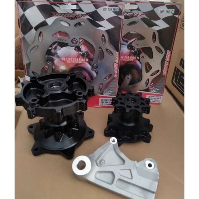 Tromol Honda CRF Plus Cakram Depan Belakang Plus Breket Pnp 1set Ride It 36 hole