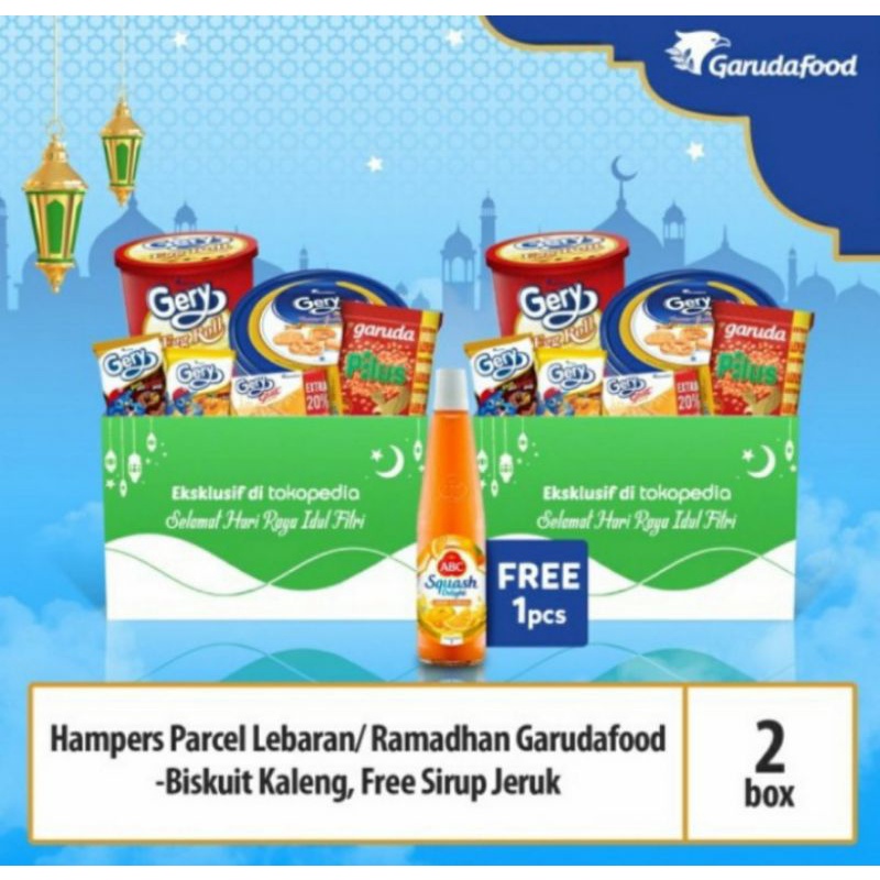 

Hampers Parcel Lebaran Garudafood - Free Sirup