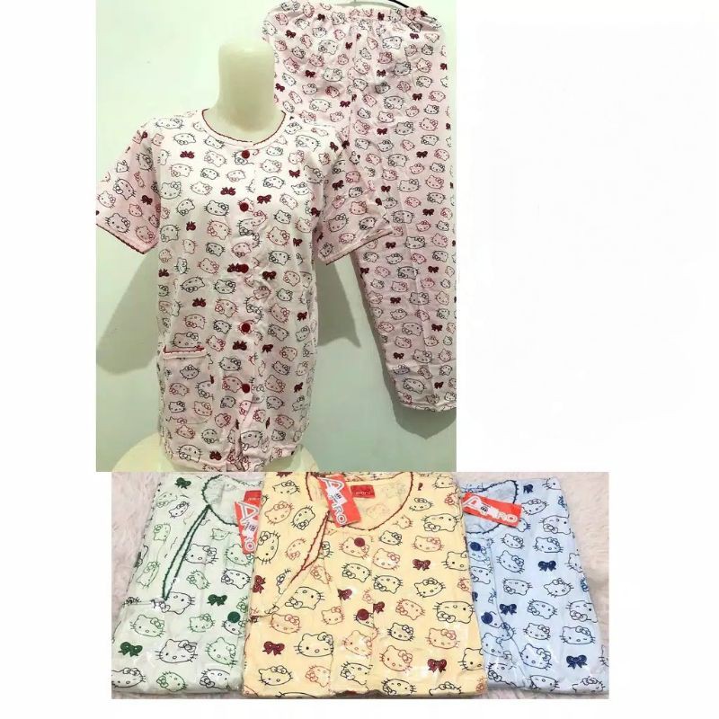 Babydoll AMRO Celana Panjang Lengan Pendek