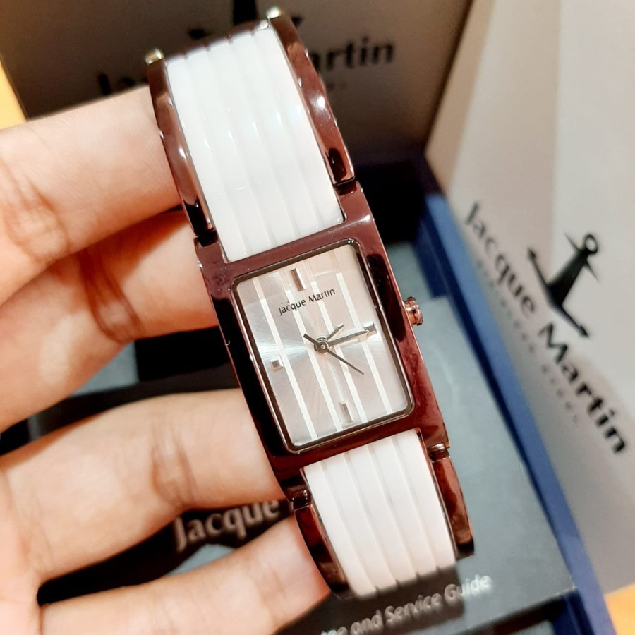JAM JACQUE MARTIN 220 LHBBNSL JAM TANGAN WANITA ORIGINAL