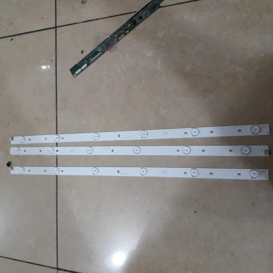 BACKLIGHT TV LED TOSHIBA 6 KANCING 3VOLT 32INCH