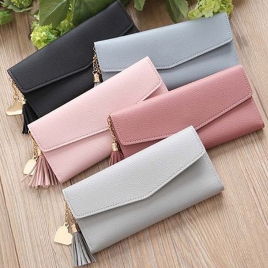 Dompet Wanita Import Panjang Dompet Wallet Import Korea