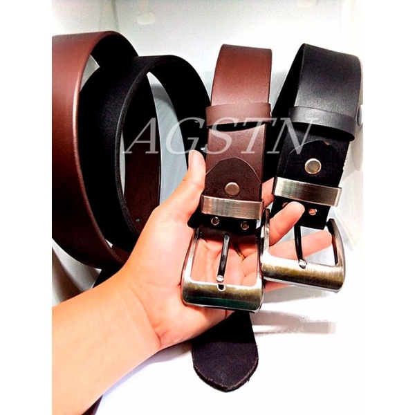 sabuk gesper kulit sapi asli
