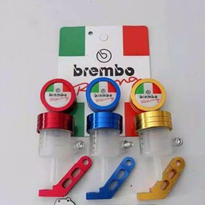 TABUNG MINYAK REM BREMBO + BREKET CNC UNIVERSAL