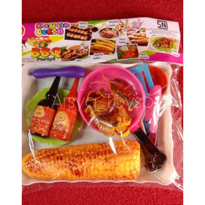Mainan Anak BBQ Party Ayam Bakar KS 139-206