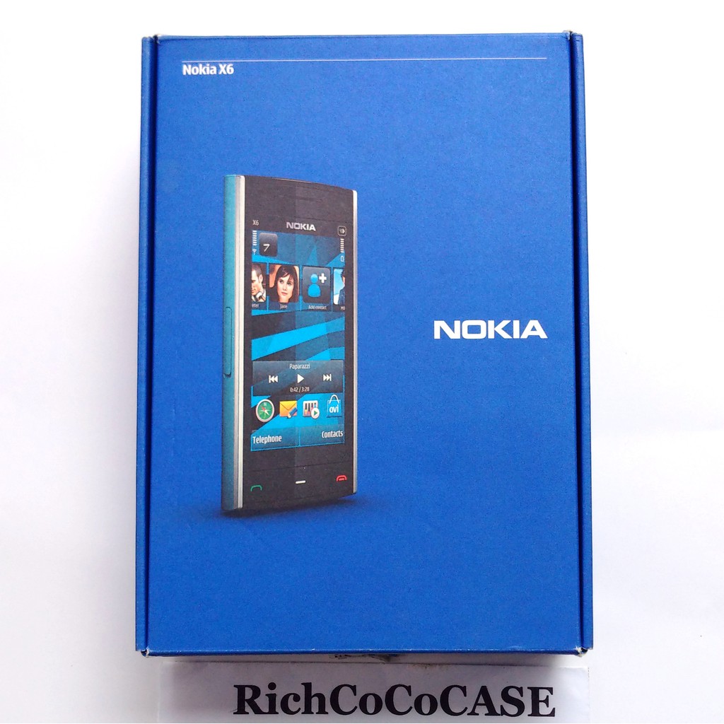 Nokia X6 Seperti Baru Mulus HP Jadul Langka & OtterBox Commuter