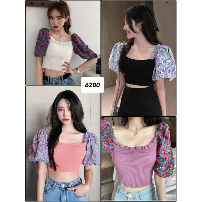 Atasan rajut import 6200