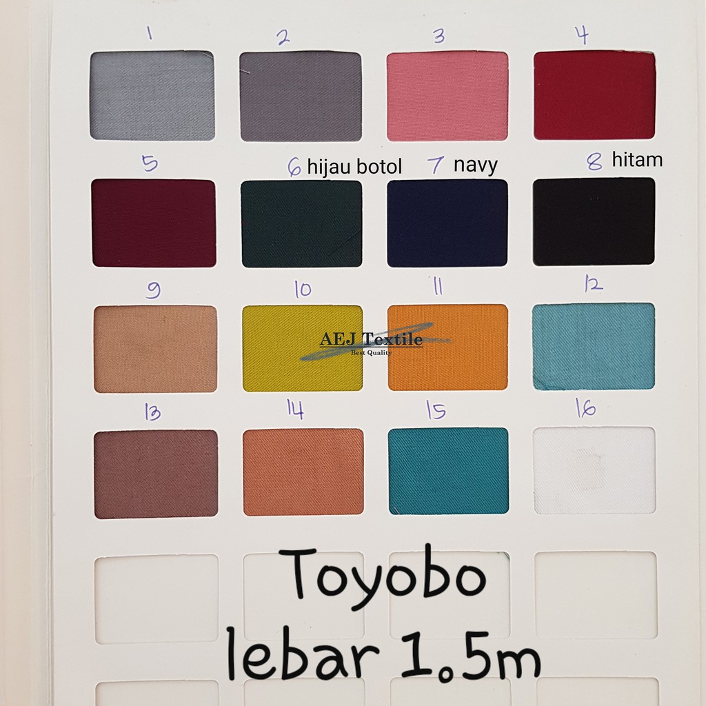 kain toyobo grosir per roll