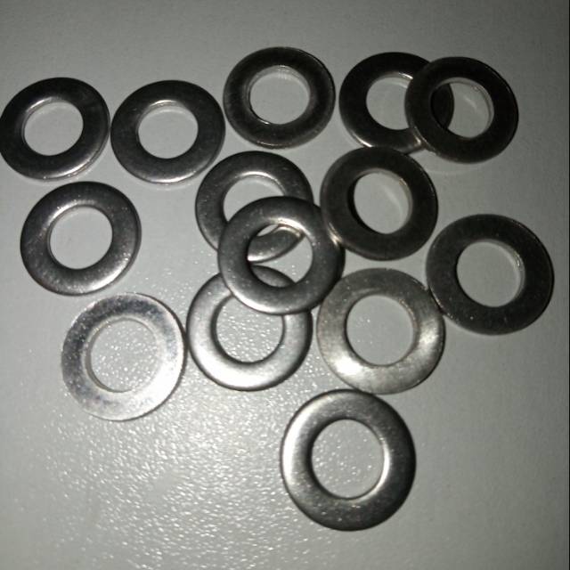 Ring flat m8 stainless 304