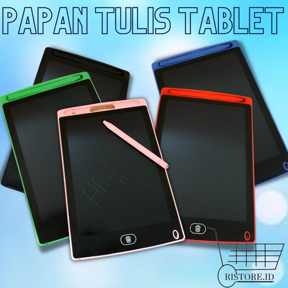 PAPAN TULIS HAPUS WRITING BOARD TABLET DIGITAL LCD LAYAR 8.5 inch / PAPAN TULIS / PAPAN TULIS DIGITAL / PAPAN TULIS TABLET