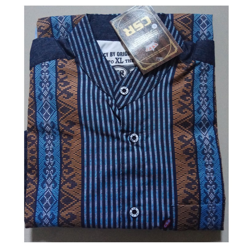 Baju Koko Pria Salur Songket Dobi CSR