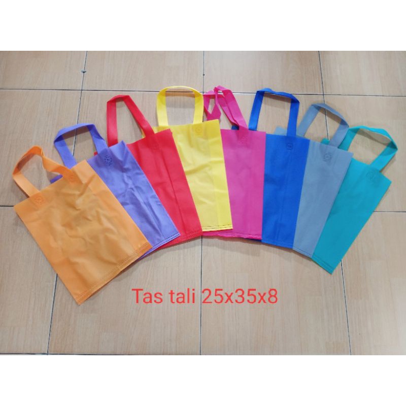 

12 pcs tas tali 25*35*8 - tas besek - tas hantaran - goodiebag - tas murah