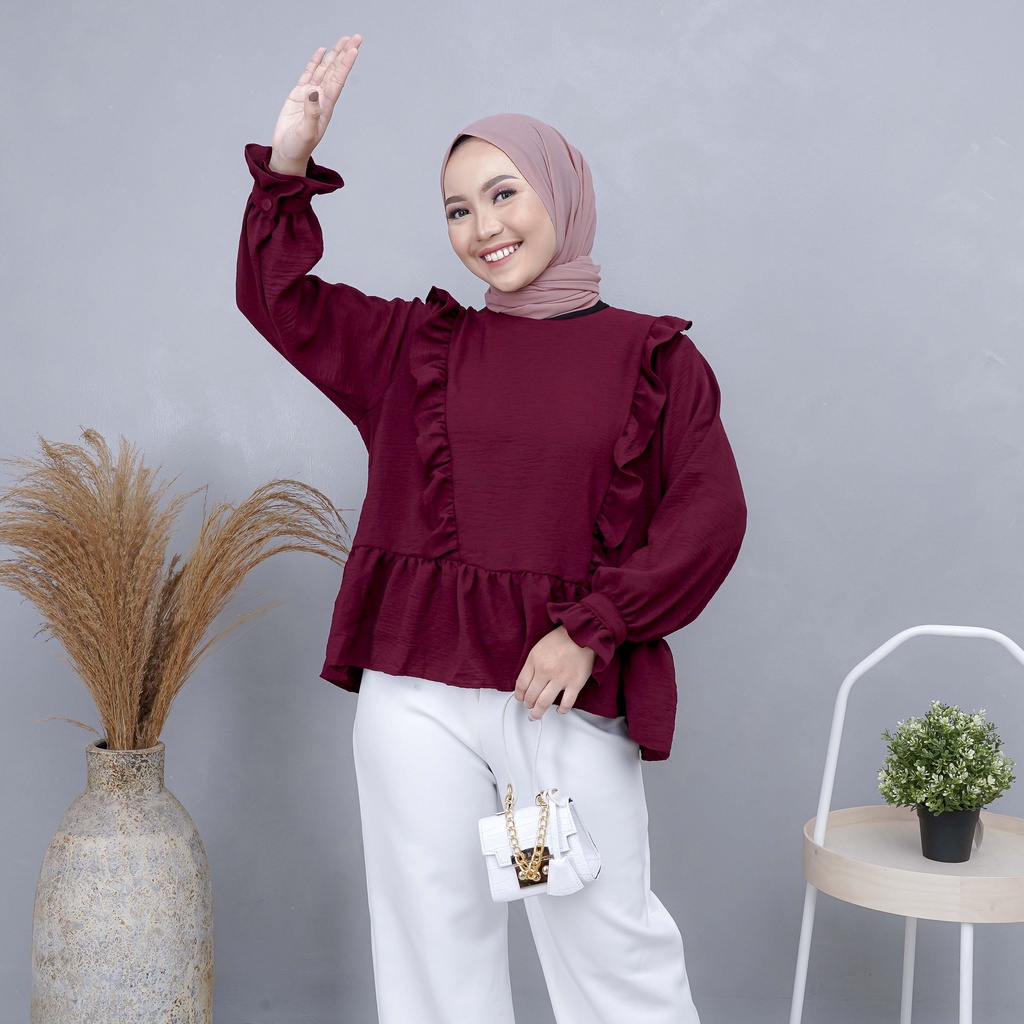 Blouse Kirana, Top Kirana, Baju Atasan