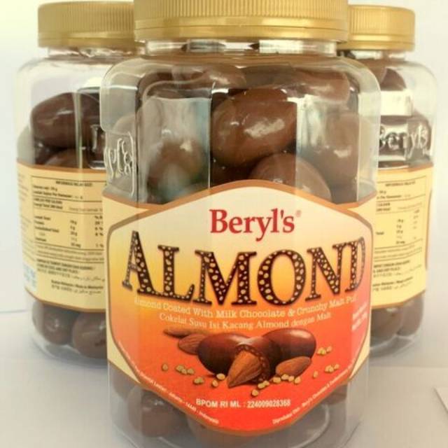 Coklat beryls almond