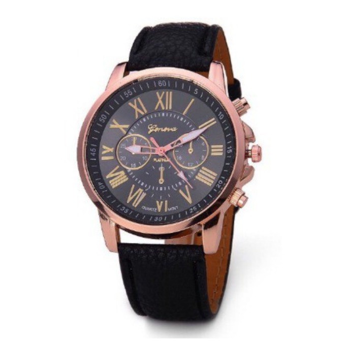 NunuLisaTan - Jam Tangan Wanita Import Murah JAM Wanita korea-HITAM