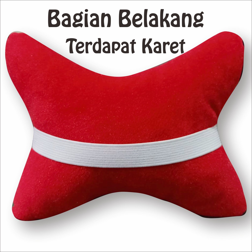 Bizzarpillow Bantal Sandaran Jok Mobil Custom 20 x 30 BZ271