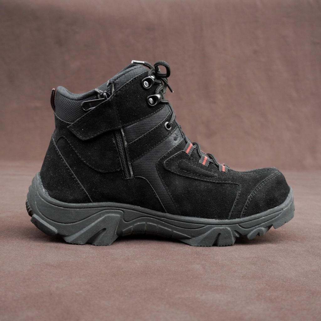PROMO COD Sepatu Pria Delta Tactical 5AA Low Boots Sefty Cream 6'Inci Sepatu Hiking Touring Outdoor