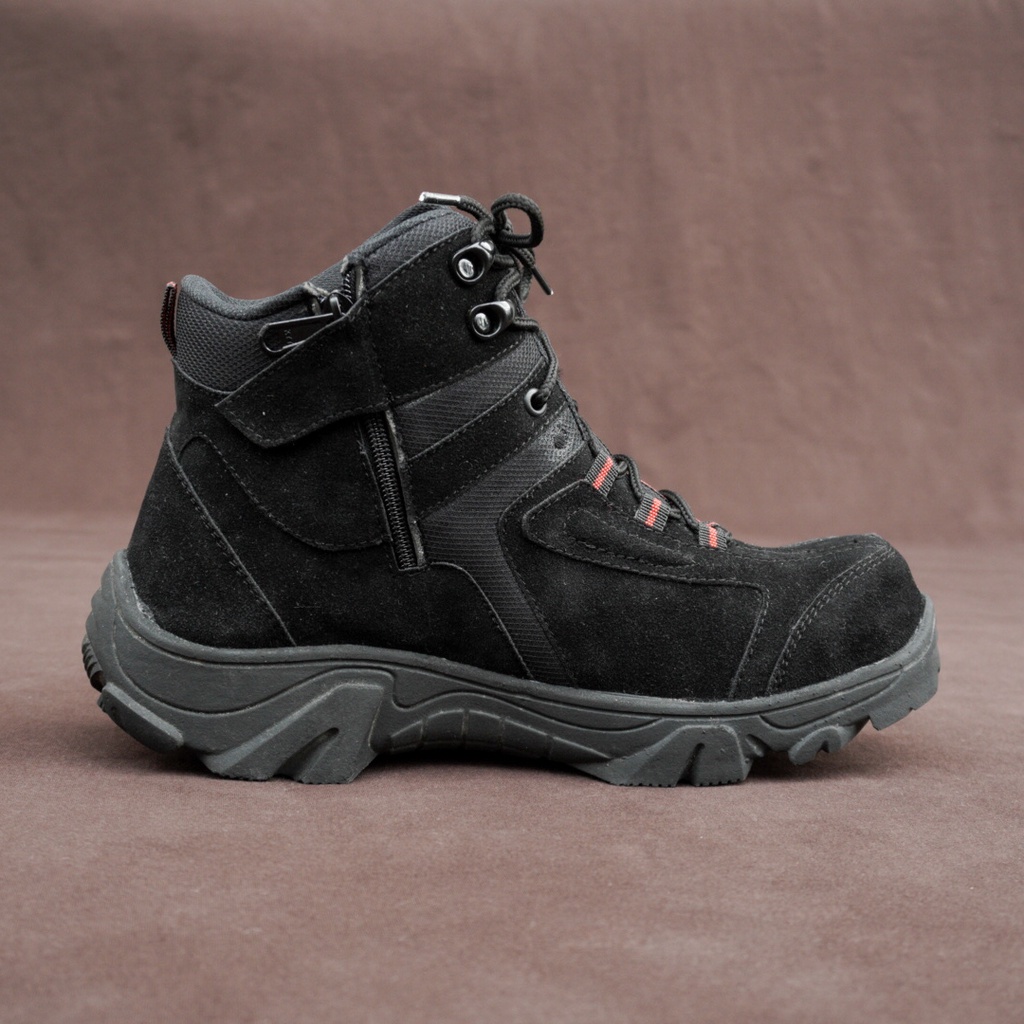 HARGA TERMURAH !! Safety Boots Sepatu Gunung 5AA Outdor Turing Hiking Bikers Ujung Besi Terbaru