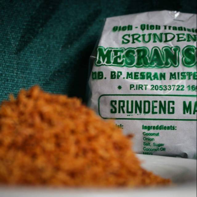 

Mesran Srundeng 250gram