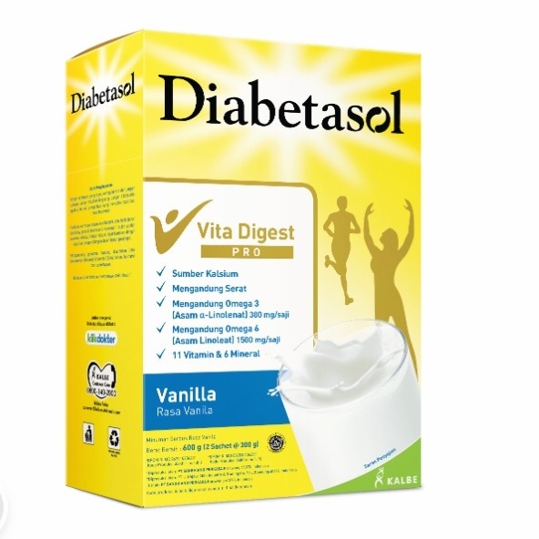 

Diabetasol rasa vanila 600gr