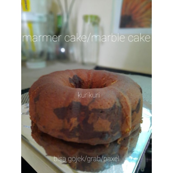 

Marmer Cake (Marble Cake) Butter Wijsman Loyang 24 cm. Bisa Gojek/Grab/Paxel