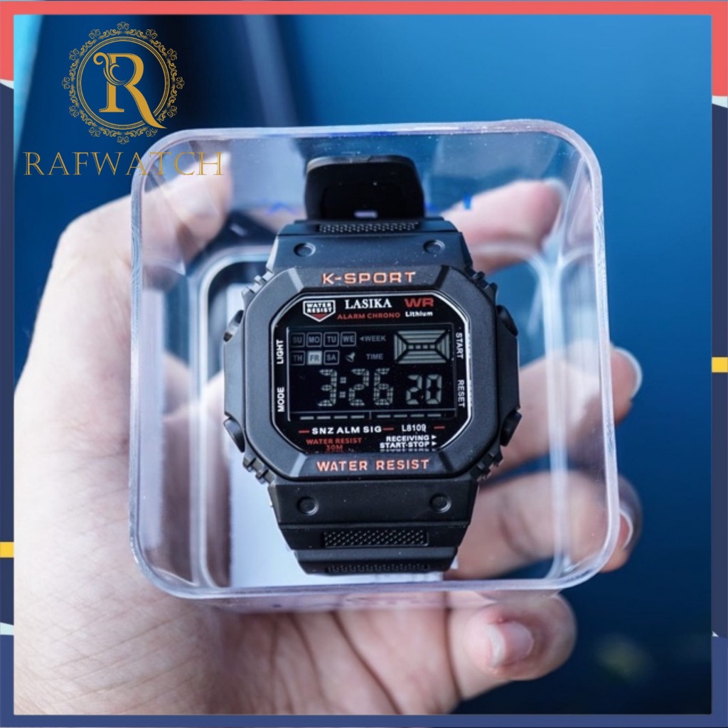 Jam Tangan Lasika L8109 Sport Digital Pria Water Resistant