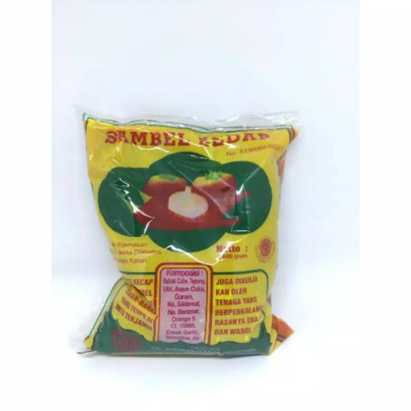 Saus Sambal Sedap 600 gram saos sambal sedap