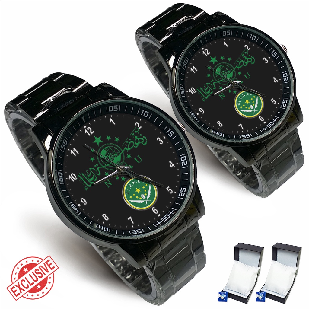 Jam Tangan Rantai Couple NU - I.P.N.U (Mantul)