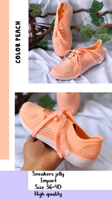 (BISA COD) SEPATU KETS JELLY (BLC 36-40)