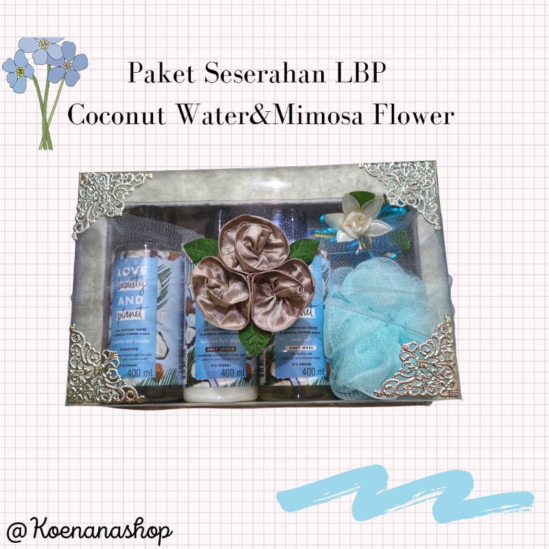Paket Seserahan/ Paket Hantaran Love Beauty & Planet