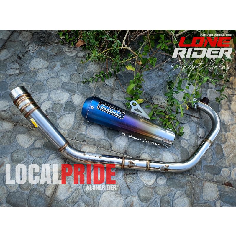 Lone Rider Original FU FI - SRR Minicone Sanblast - FU FI - SATRIA F INJEKSI