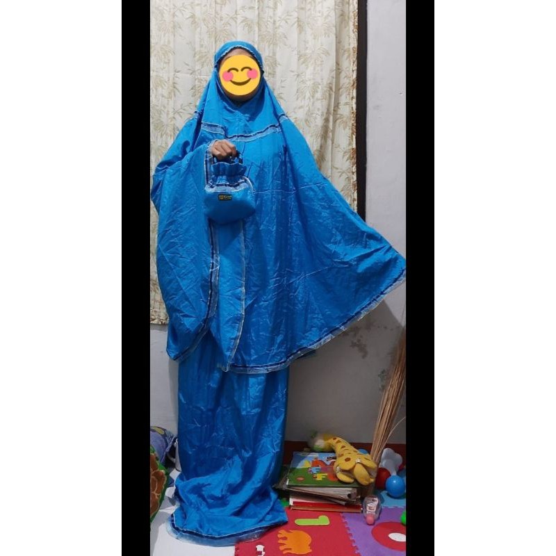 mukena dewasa parasut