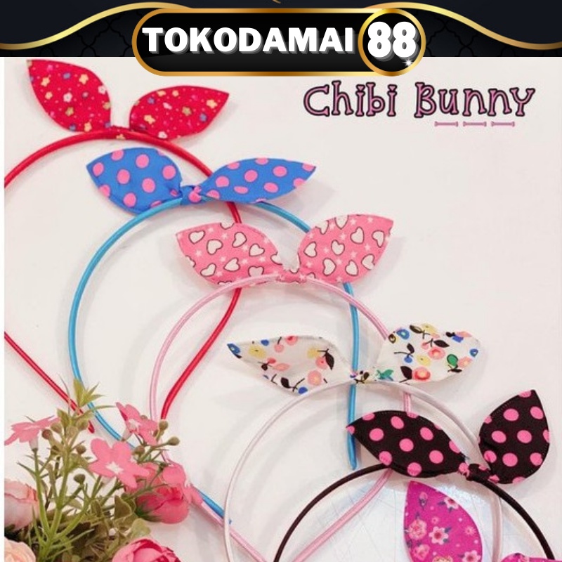 Bando pita KELINCI chibi murah import