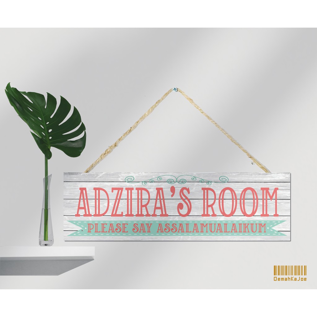 Oemah KAjOE Wall Decor Gantungan Hiasan Dinding Pintu Oemah KAjOE Wall Decor Gantungan Hiasan Dinding Pintu