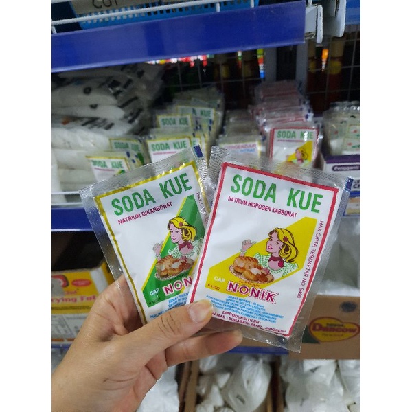 

Soda kue kemasan berat 40 gram