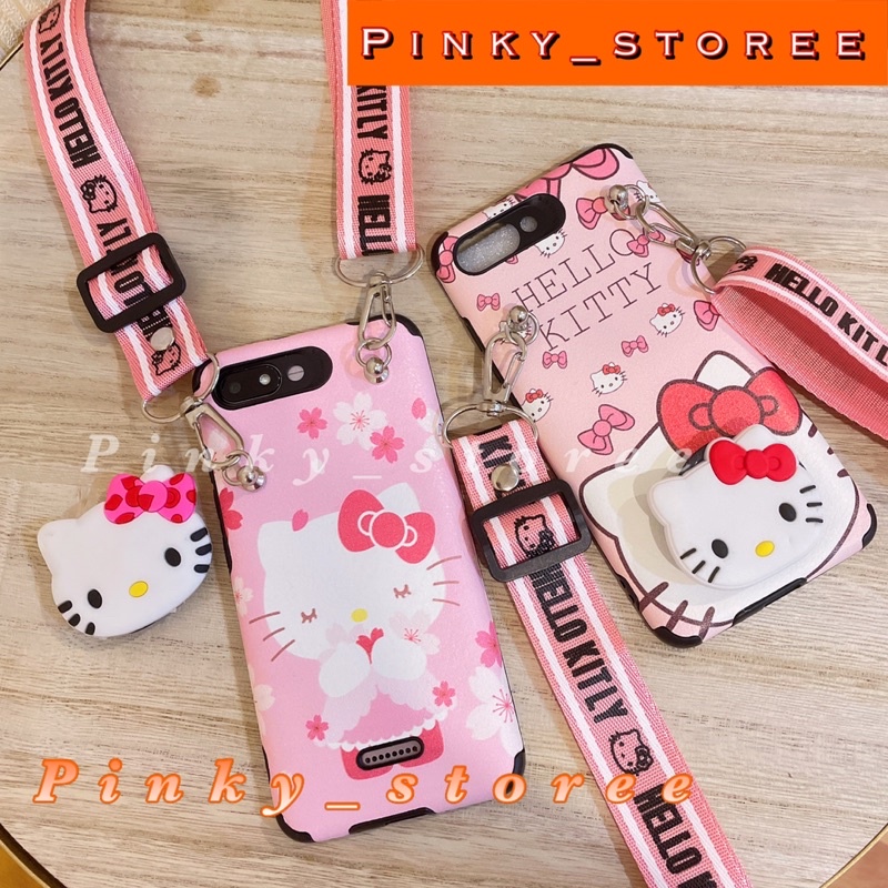 SOFT CASE XIAOMI REDMI 10/ 10A/ 10C/ 9C/ 9A/ 9T/ REDMI 8/ 8A/ 8A PRO/ SOFT CASE KARAKTER PLUS GANTUNGAN TALI SLEMPANG + POP SOCKET/ MOTIF DORAEMON HELLOKITTY KEROPPI MICKEY MINNIE STITCH / BISA COD