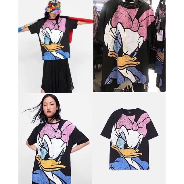 Zara Disney Daisy Duck T- shirt