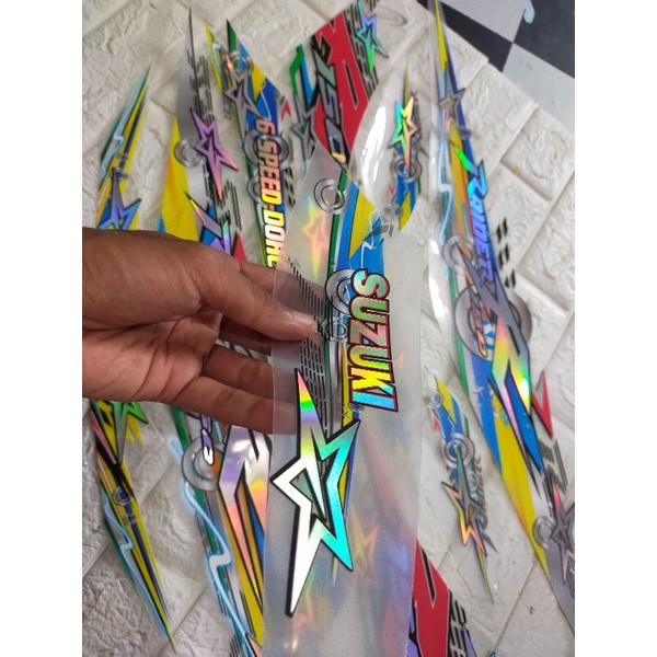 striping hologram FU facelift bintang