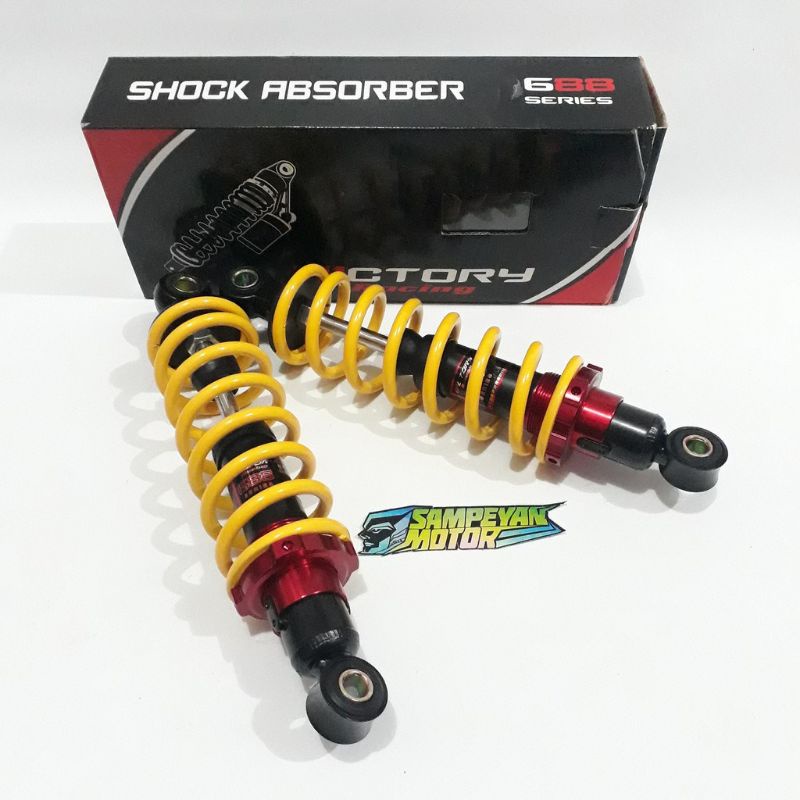 SKOK BELAKANG VARIASI 270 320 340 MM KUNING V-1 VICTORY 688