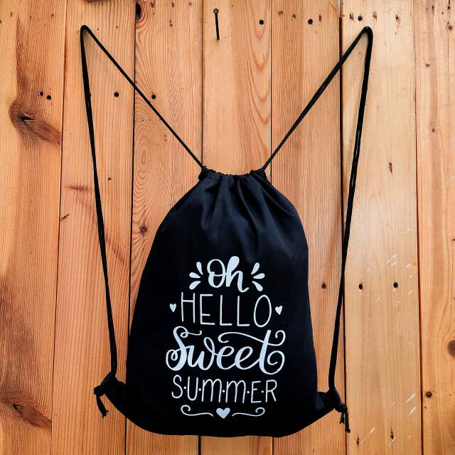 OH HELLO SWEET SUMMER bahan drill halus (ada resletingnya) (bisa bayar di tempat)