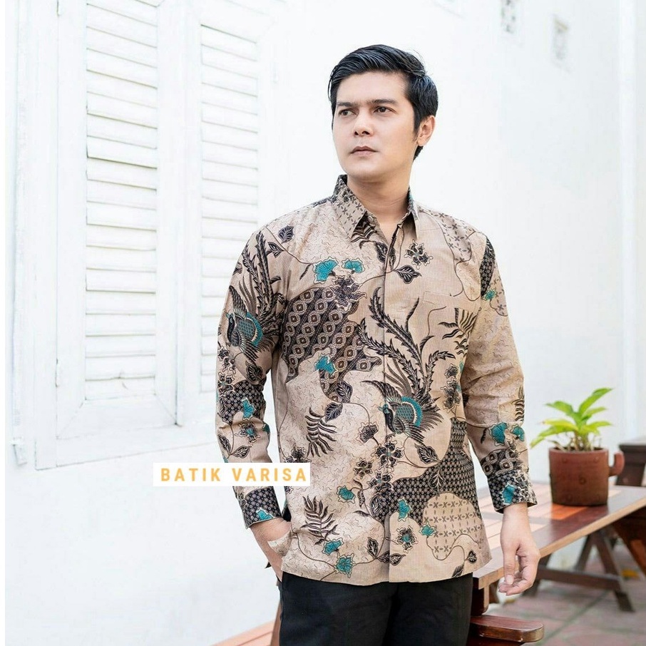 Baju Batik Pria Gus Azmi Syubbanul Muslimin Hadroh Azzahir Santri Muslim S M L XL XXL JUMBO 3L 4L 5L  Modern Lengan Panjang