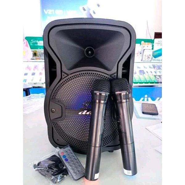 Speaker aktif portable 8 inch Dat 820QD original bluetooth SPEKER 8 inch